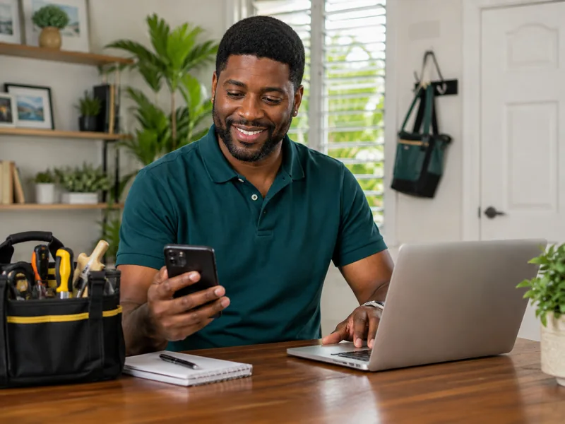 Local provider managing services online